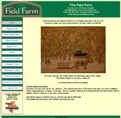 [Image as Link: screenshot of the Field Farm website, May 2006]